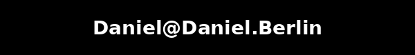 Emailadresse von Daniel